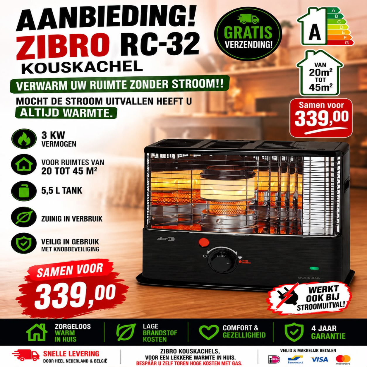 Zibro RC-32 aanbieding